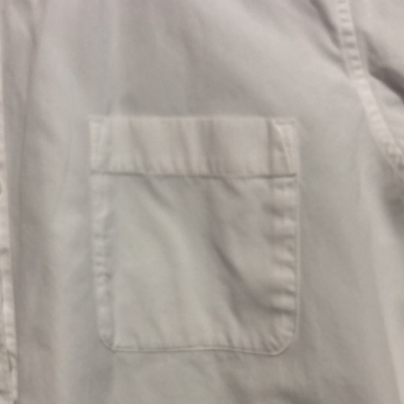 NEW with tags Muji cotton Wht shirt womens M/ L  (1st pic is mine/2nd for sale) - Picture 3 of 9